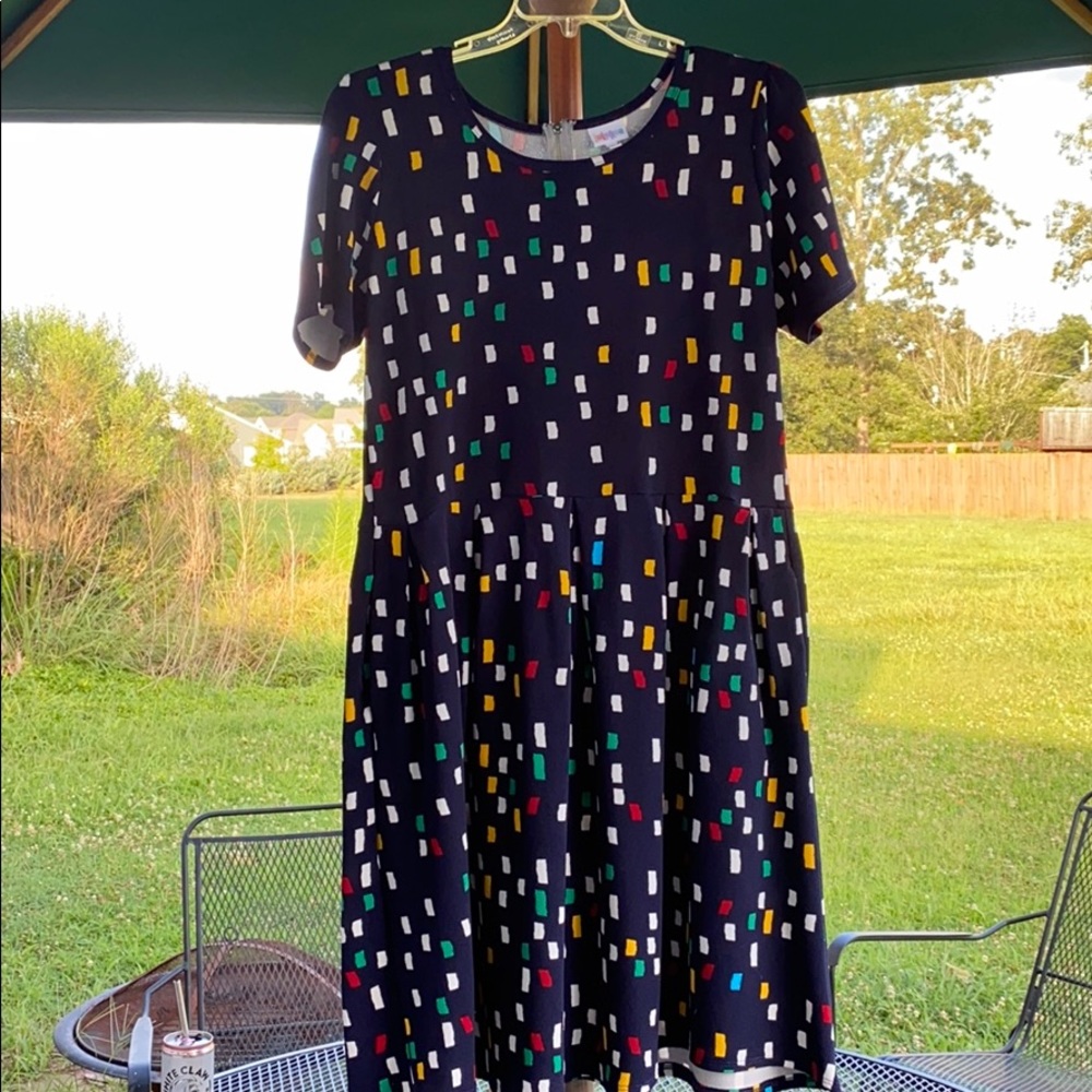 LuLaRoe Amelia dress size 3XL